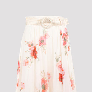 ZIMMERMANN Ethereal Multicolor Maxi Skirt