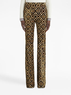 ETRO Multicolor Pants for Women - Fall/Winter 2024 collection