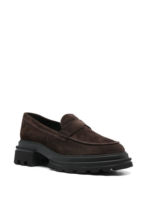 HOGAN Suede Loafers for Women