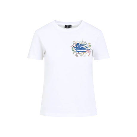 ETRO Pegasus Logo T-shirt for Spring/Summer 2025