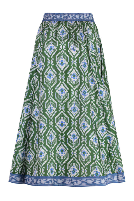 ZIMMERMANN Printed Silk Skirt - Sizes 0P to 4