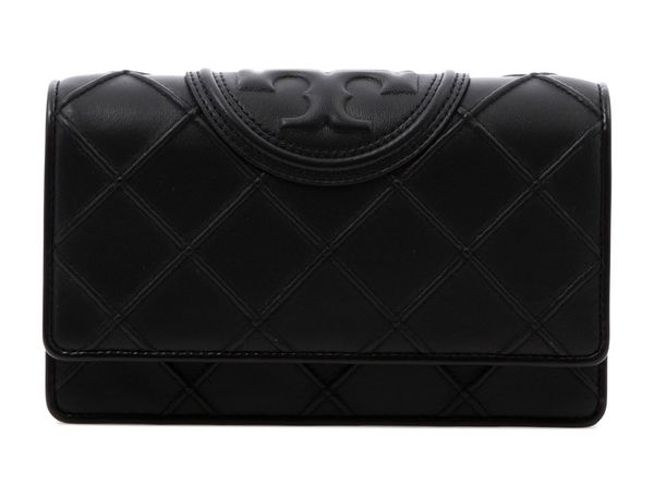 TORY BURCH Timeless Elegance Crossbody Handbag for Women - Black