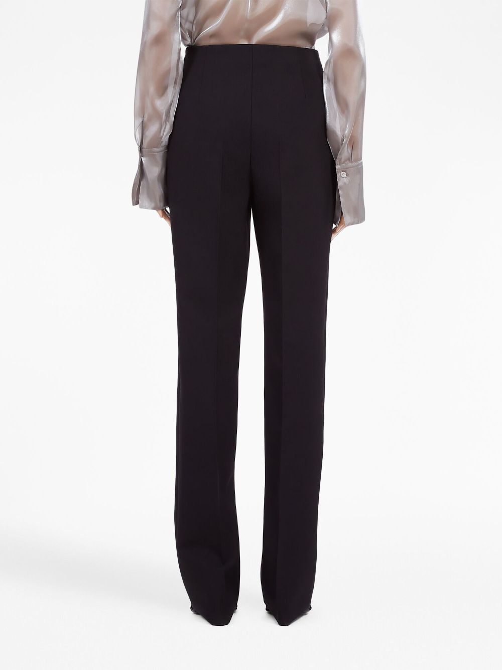 Classic Black Wool Trousers for Women by Ferragamo - FW23 Collection