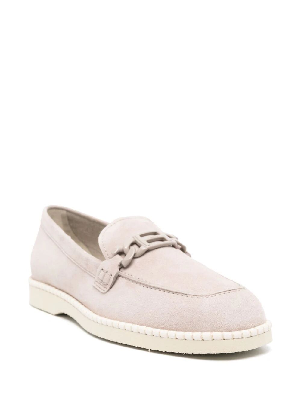 HOGAN 24SS Women's Nude Laced Up Shoes