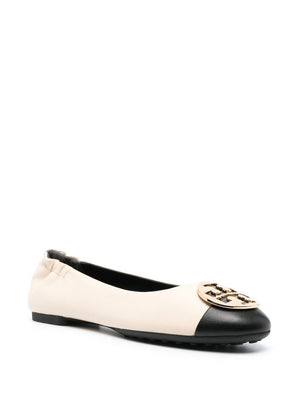 TORY BURCH Claire Cap-Toe Ballet Flats