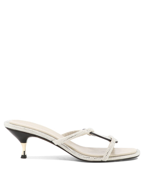 TORY BURCH Grey Women's Sandals for the 2024 Season