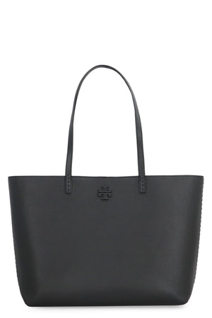 TORY BURCH Grained Leather Tote Handbag - 29X35.5X14CM