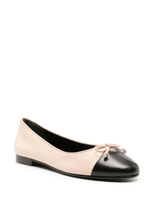 TORY BURCH Cap Toe Mini Ballet Flats