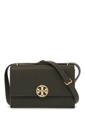 TORY BURCH Miller Shoulder Handbag - Cognac Brown