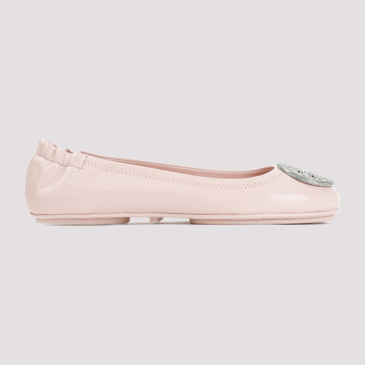 TORY BURCH Pretty in Pink Ballet Flats for Women with 100% Ovine Leather - SS24