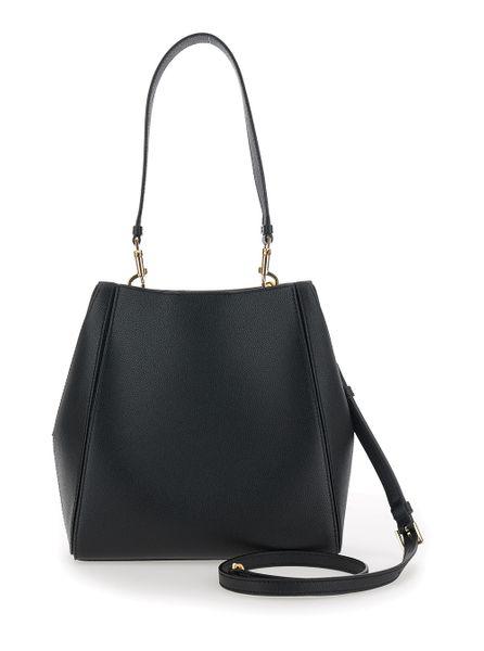 TORY BURCH Mini Grained Leather Bucket Handbag - FW24