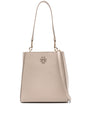 TORY BURCH Grained Leather Handbag with Adjustable Strap