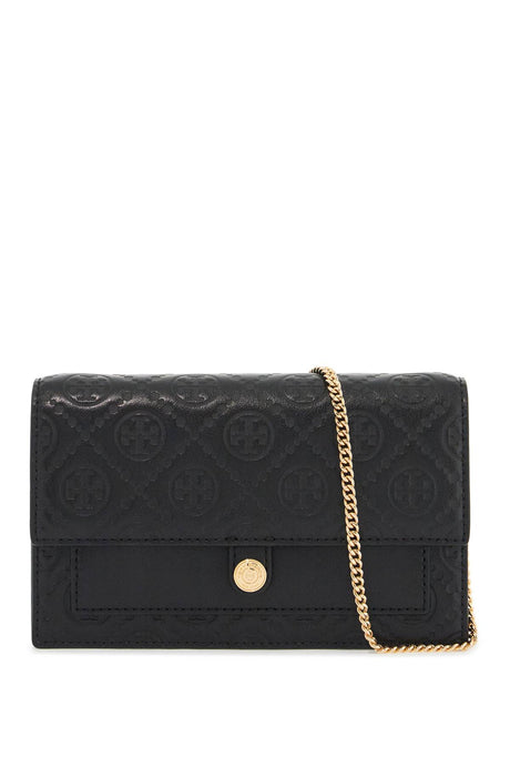 TORY BURCH Mini Monogram Leather Handbag