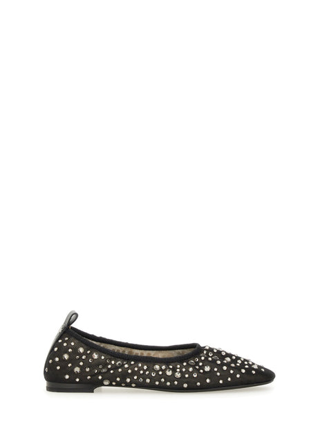 TORY BURCH Crystal Embellished Ballerina Flats for Women