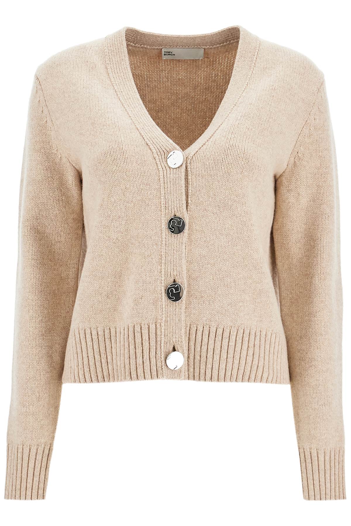 TORY BURCH Chic Mini Wool Cardigan for Women