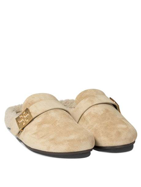 TORY BURCH Cozy Shearling Slippers