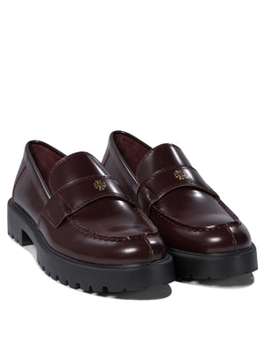 TORY BURCH Chic Leather Loafers & Slippers for Women