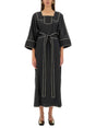 TORY BURCH Silk Caftan Dress - Size 4 UK