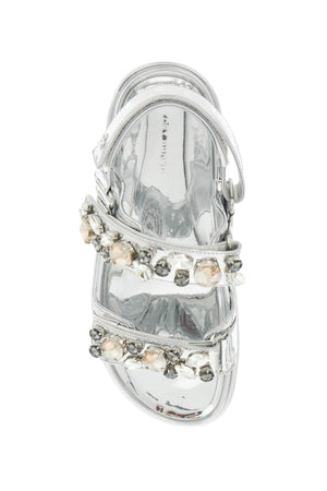 TORY BURCH Kira Sport Sandals with Crystals