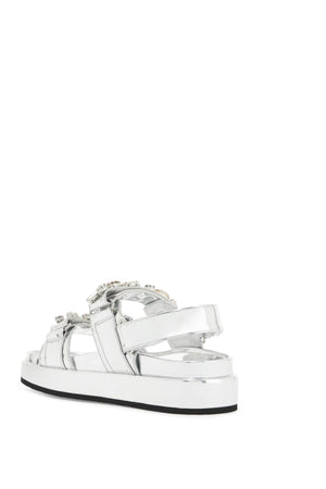 TORY BURCH Kira Sport Sandals with Crystals