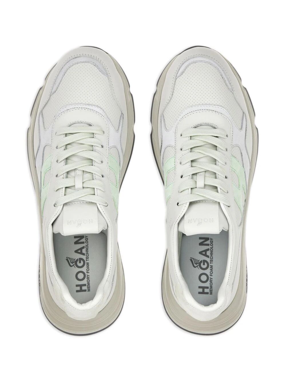 HOGAN Modern White Sneakers for Men - Classic 24SS Design