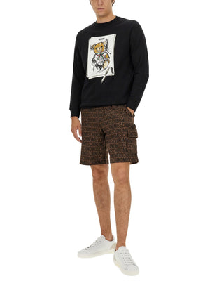 MOSCHINO COUTURE Teddy Sweatshirt - Regular Fit for Men