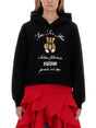 MOSCHINO COUTURE Essential Logo Sweatshirt for Women - Size S