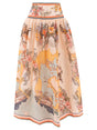 ZIMMERMANN Chic Mini Linen Skirt for Women