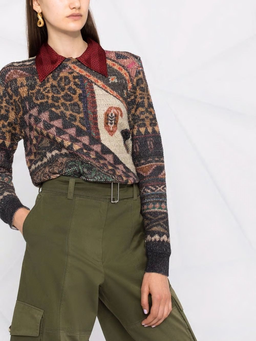 ETRO Cozy and Chic Knit Sweater for Women - Fall/Winter 2024