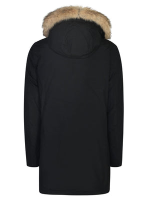 Classic Woolrich Men's Black Coat