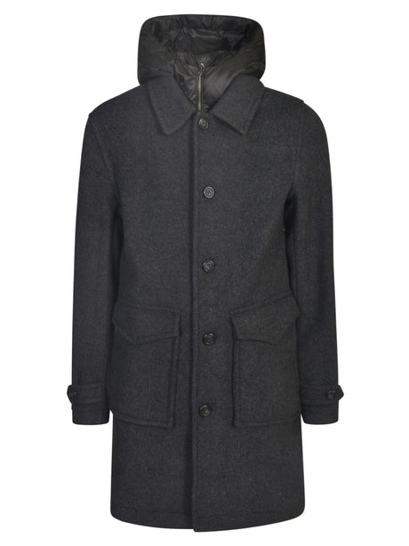 Charcoal Woolrich Coat for Men - A Must-Have for AI23