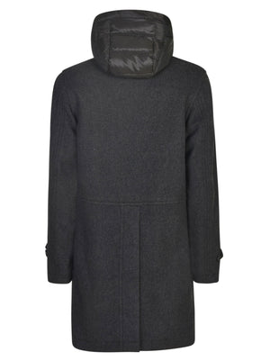 Charcoal Woolrich Coat for Men - A Must-Have for AI23