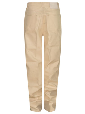 SETCHU Elegant Light Natural Trousers for Women