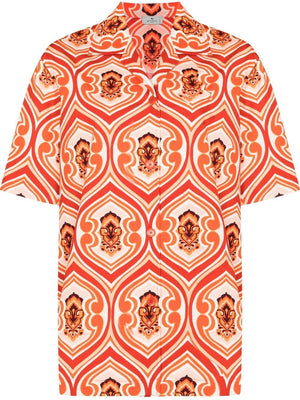 ETRO Geometric Print Cotton Shirt for Women