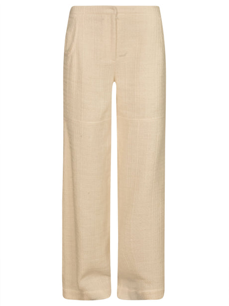 ALESSANDRO VIGILANTE Elegant Women's Trousers - Light and Natural Fit