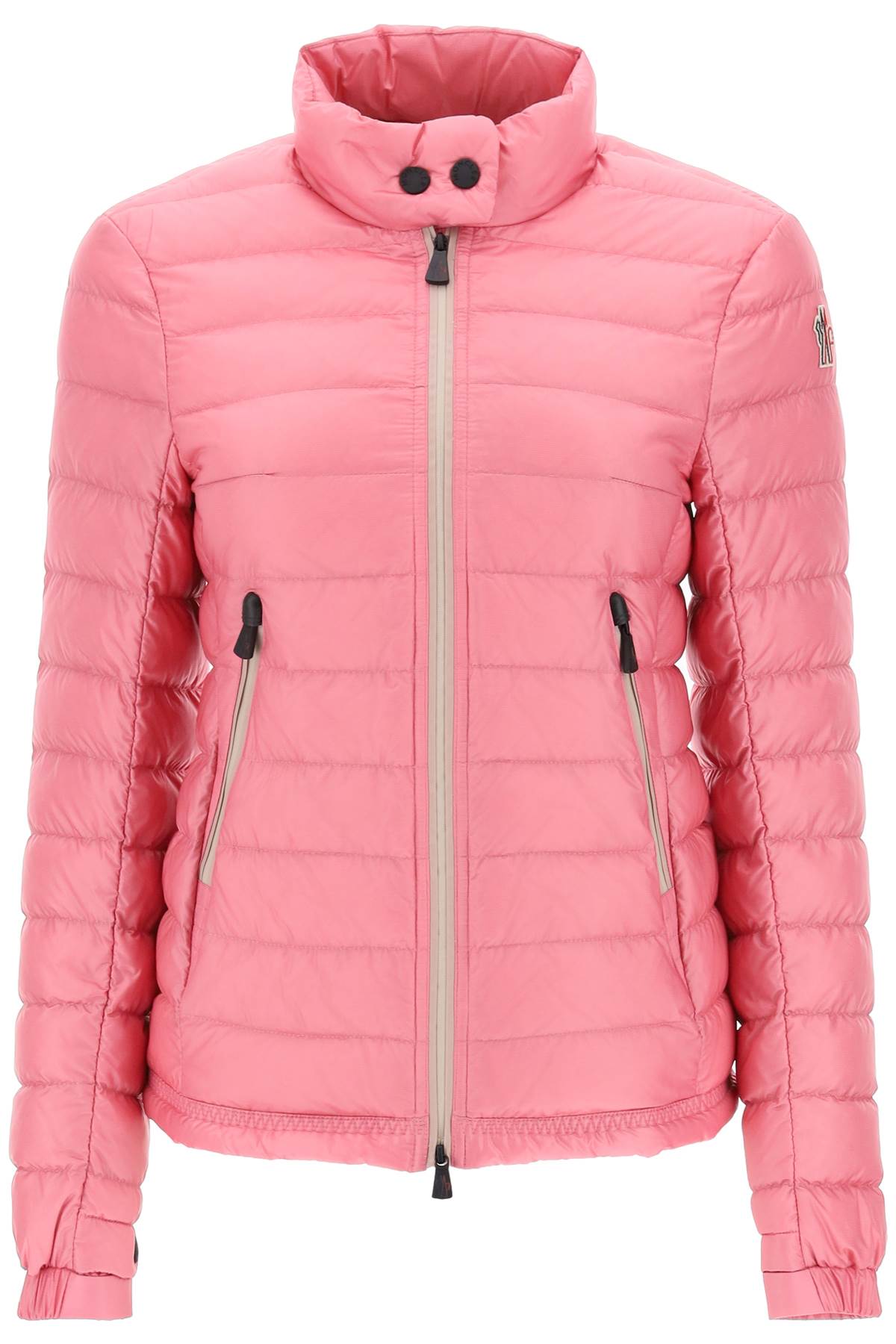 MONCLER GRENOBLE Fashion Forward Pink Full Zip Down Jacket for Women - FW23 Collection