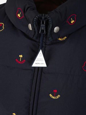 Mens Moncler Genius Henon Padded Vest in Navy for FW23