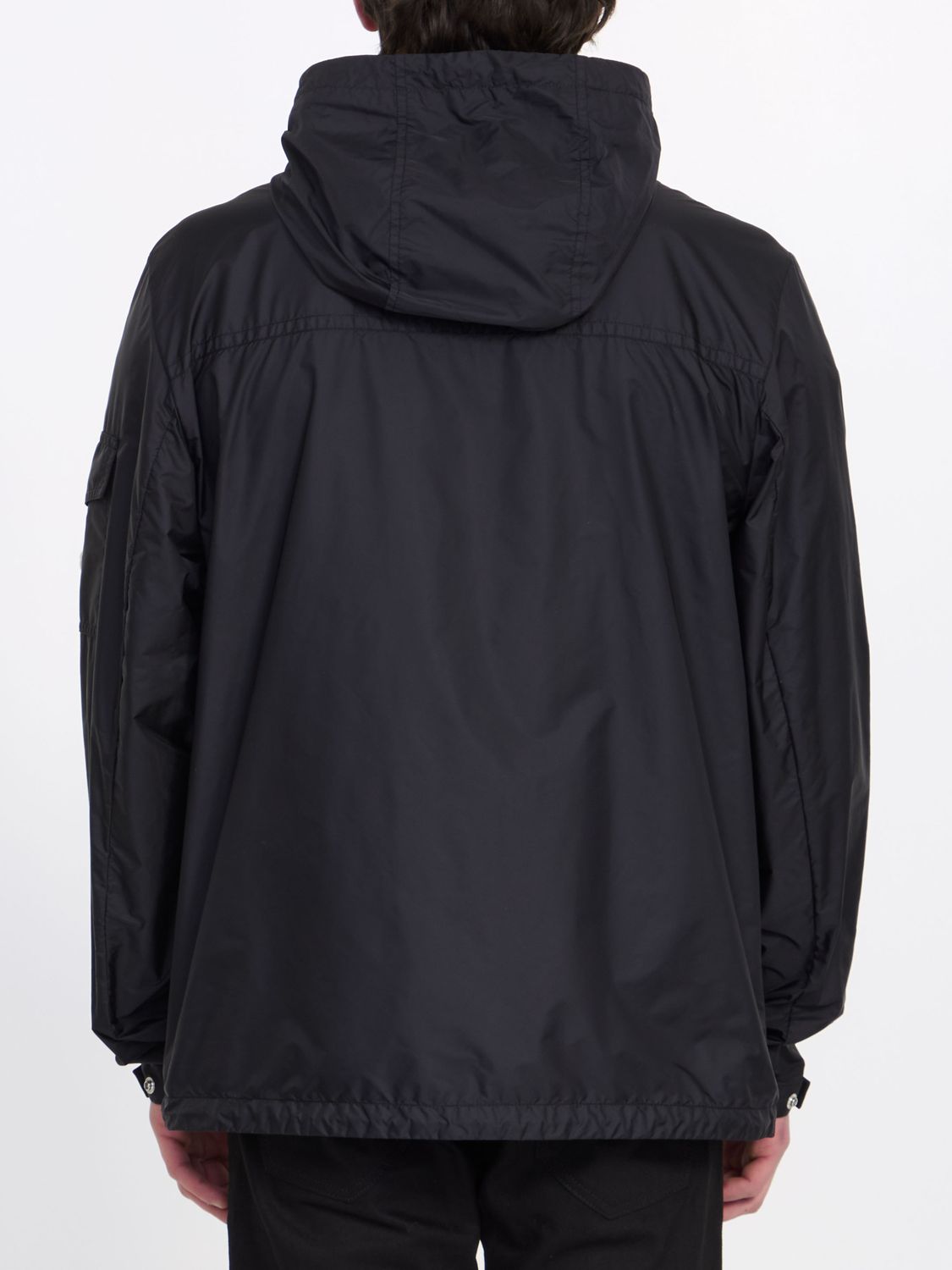 MONCLER Mens Adjustable Rain Jacket - Regular Fit