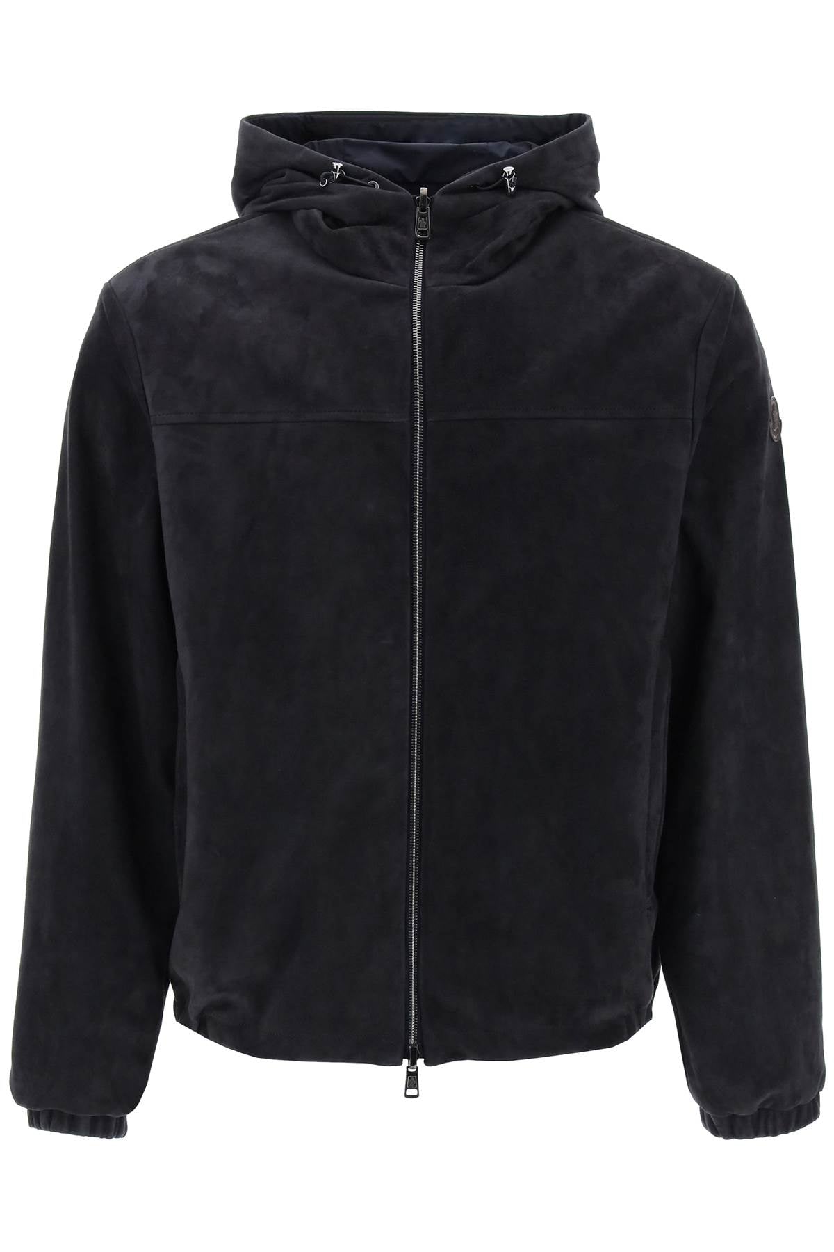 Reversible Suede and Rainwear Jacket for Men - Moncler Frejus SS24 Collection