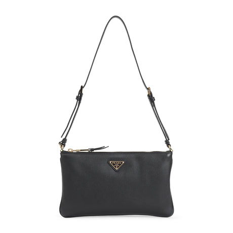 PRADA Soft Gain Flat Shoulder Handbag - Mini Size