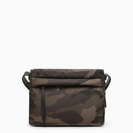 PRADA Mini Camouflage Padded Nylon Shoulder Bag