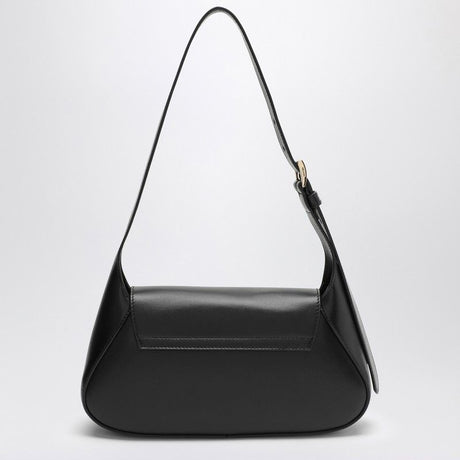 PRADA Mini Black Leather Shoulder Handbag