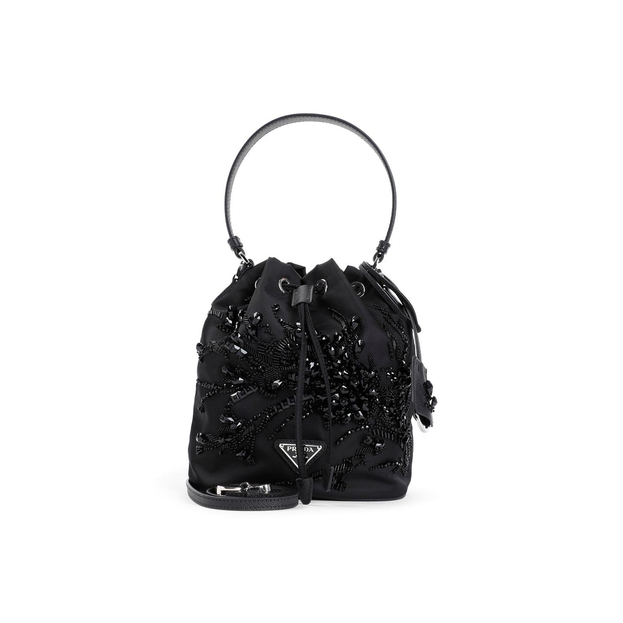 PRADA Re-Nylon Bucket Handbag - Compact Design