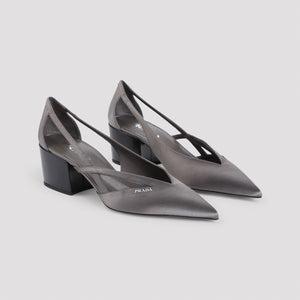 PRADA Elegant Silk Pumps with 5.8cm Heel Height