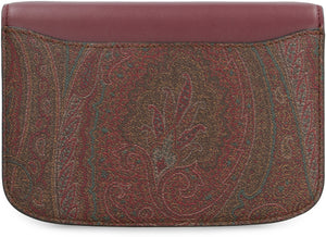 ETRO Paisley Print Crossbody Handbag - Coated Jacquard Fabric with Leather Details