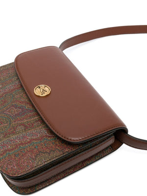 ETRO Paisley Print Panelled Crossbody Handbag