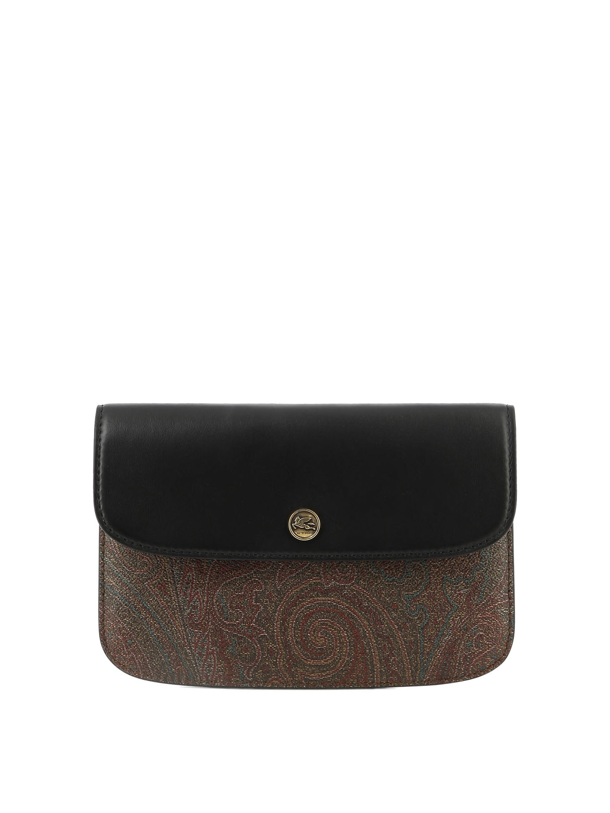 ETRO Black Paisley Document Case for Women - FW23 Season