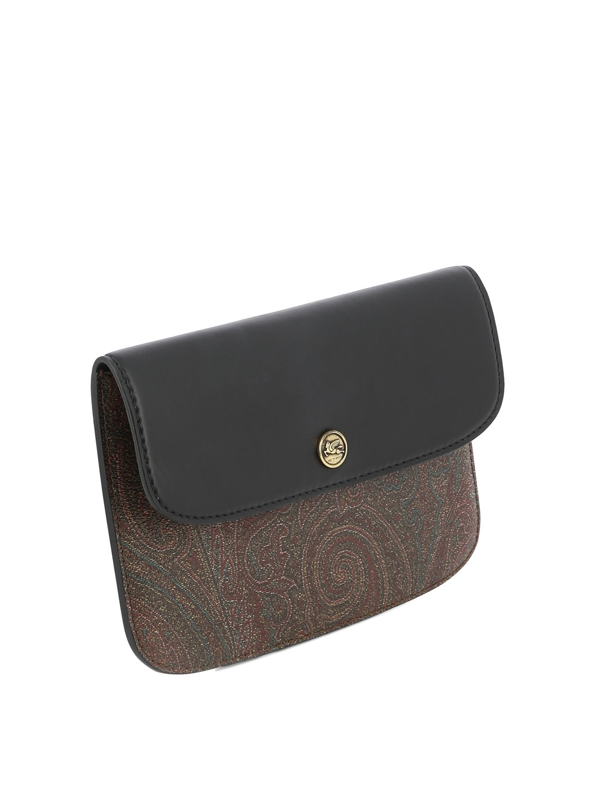 ETRO Black Paisley Document Case for Women - FW23 Season