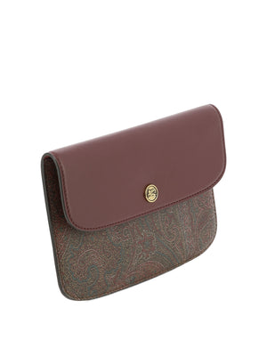 ETRO Paisley Bordeaux Document Case for Women