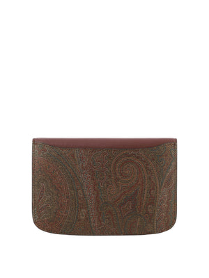 ETRO Paisley Bordeaux Document Case for Women